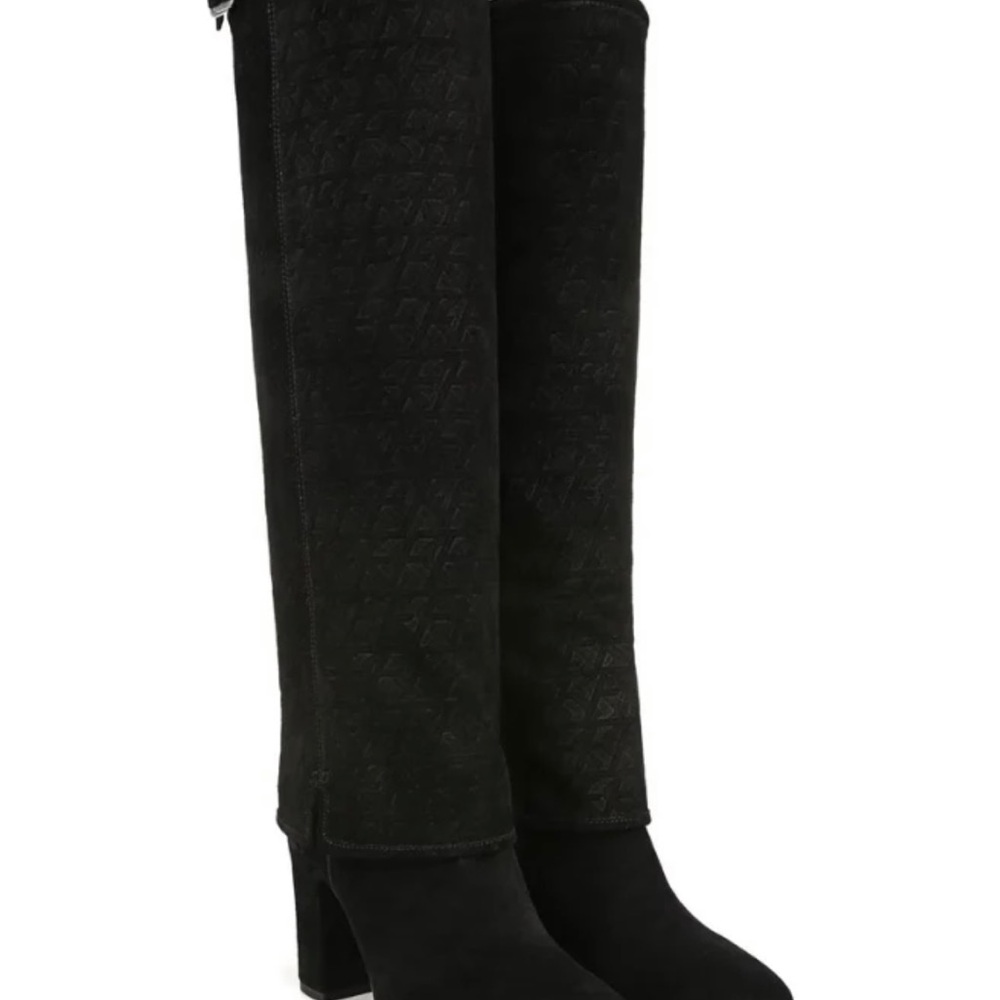 Franco Sarto Black Heeled Boots